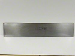 Universal Outer Door Skin Bottom with J Lip for Flat Doors; 60-Inch x 12-Inch (Universal; Some Adaptation May Be Required)
