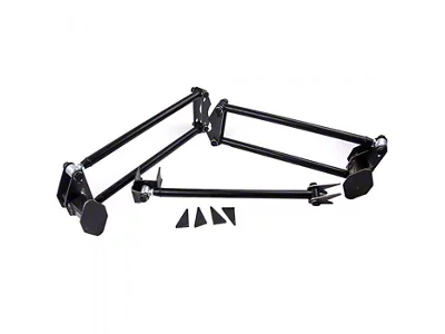 Weld-On Parallel 4-Link Kit with 1.25-Inch DOM Bars (Universal; Some Adaptation May Be Required)