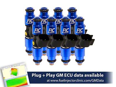 Fuel Injector Clinic High-Z Impedance Fuel Injectors; 1440cc (82-97 V8 Firebird)
