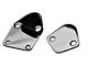 Fuel Pump Block-Off Plate; Chrome with No Logo; Fits SB Chevy V8 Engines