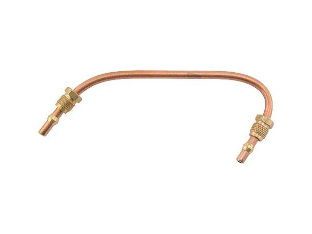 Fuel Pump To Carb Gas Line - Copper Plated Steel - 4 Cylinder Ford Model B