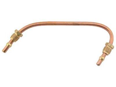 Fuel Pump To Carb Gas Line - Copper Plated Steel - 4 Cylinder Ford Model B
