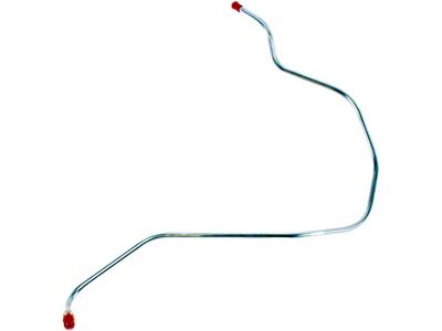 Fuel Pump To Carburetor Line, 200 Cubic-Inch 6-Cylinder, Standard Steel, Fairlane, 1966-1967 (200 Cubic Inch 6-Cyl Engine)