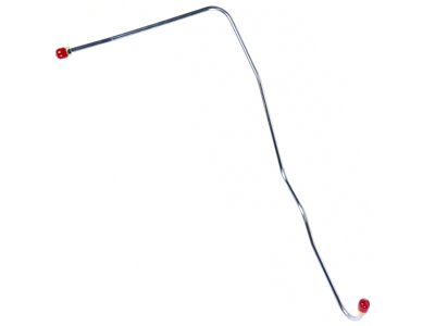 Fuel Pump To Carburetor Line, 260/289 V8, Front Of Distributor, OEM Steel (64-65 Comet; 64-65 Falcon)