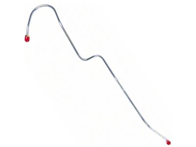 Fuel Pump To Carburetor Line, 289 V8, OEM Steel (1968 Montego; 1968 Torino; 66-68 Fairlane)