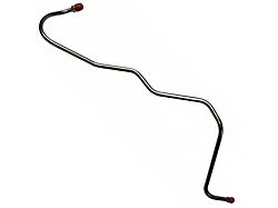 Fuel Pump To Carburetor Line, 302 V8 With 4-Barrel, OEM Steel, 1968-1969 (302 V8 with 4-Barrel Carb)