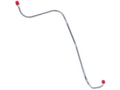 Fuel Pump To Carburetor Line, 390 V8 w/Holley 4-Barrel, Stainless Steel, Fairlane, 1966