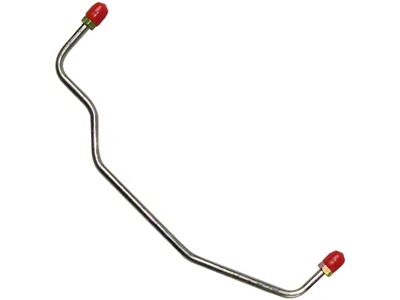 Fuel Pump To Carburetor Line, Boss 302 Or 428, 735 CFM With Auto Choke, OEM Steel (68-70 Fairlane; 68-71 Torino; 70-71 Montego)