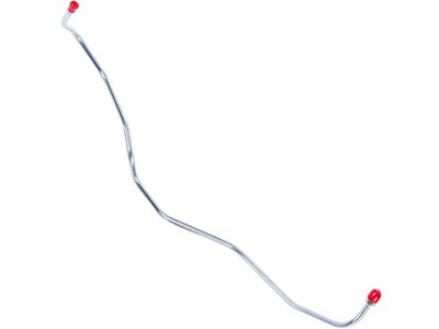 Fuel Pump To Carburetor Line, OE Steel, 351C V8 With 2-Barrel Carb, Fairlane, 1970-1973 (351C V8 with 2-Barrel Carb)
