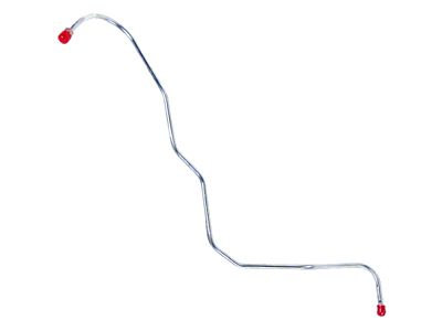 Fuel Pump To Carburetor Line, OE Steel, 351W V8 With 4-Barrel, Fairlane, 1969 (351W V8 with 4-Barrel Carb)