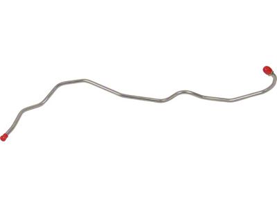 Fuel Pump To Carburetor Lines, Stainless Steel, 302/351 V8 With 2-Barrel, Fairlane, 1968-1970 (302/351 V8 with 2-Barrel Carb)