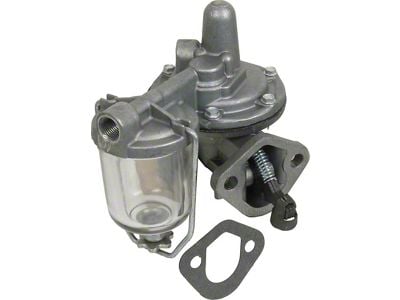 Fuel Pump/ Glass Bowl/ V8 - Includes Gasket