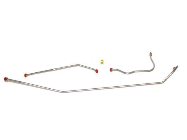 Fuel Tank To Pump Lines, 3 Piece, 2 Union SS 56