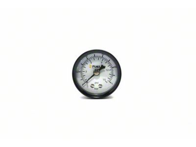 Fuelab 1.50 Inch CARB Fuel Pressure Gauge; 0-15 Dual BAR/PSI (Universal; Some Adaptation May Be Required)