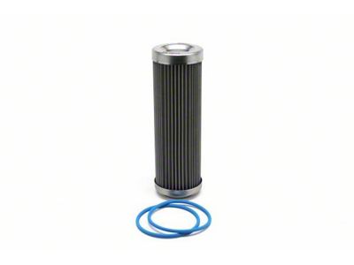 Fuelab 5-Inch Micro-Fiberglass Replacement Element; 6 Micron