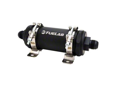 Fuelab PRO Series Extreme Flow In-Line Fuel Filter; -10AN; 40 Micron (Universal; Some Adaptation May Be Required)
