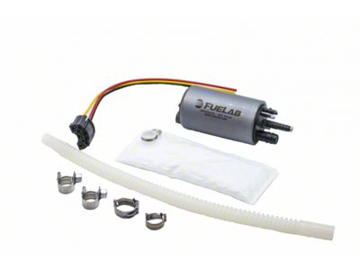 Fuelab In-Tank Brushless Fuel Pump with Barb Fitting; 500 LPH (Universal; Some Adaptation May Be Required)