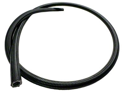 Fuelab Black Nylon Steel Braided PTFE Lined Hose; -12AN; 3-Foot Roll