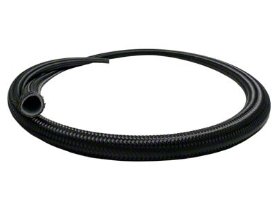 Fuelab Black Nylon Steel Braided PTFE Lined Hose; -6AN; 20-Foot Roll
