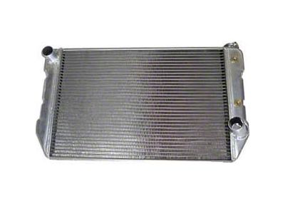 Full Size Aluminum Radiator, 65-67 Ford V8 / Manual Transmission