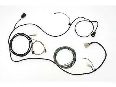 Full Size Chevy Rear Body & Taillight Wiring Harness, With Back-Up Lights, 2-Door Sedan, Bel Air & Biscayne, 1964 (Biscayne Sedan, Two-Door)