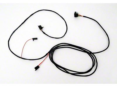Full Size Chevy Rear Body Wiring Harness, Intermediate, 2-Door Hardtop Caprice & Impala Custom Coupe, 1969