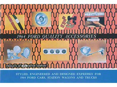 1964 Ford Full Size Car Accessory Brochure