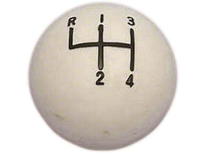 Gear Shifter Ball,58-63 4Spd,2Ball,5/16 Or 3/8 Shifter