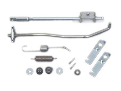 Full Size Chevy 2 x 4-Barrel Carburetors Linkage Kit, 409ci, 1961-1964