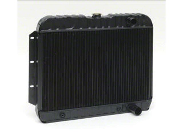 Full Size Chevy 4-Core Radiator, For Cars With Automatic Transmission, 409ci, 1963