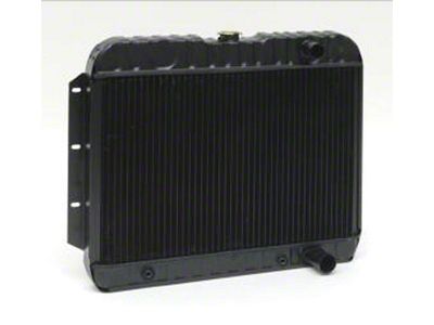 Full Size Chevy 4-Core Radiator, For Cars With Automatic Transmission, 409ci, 1964