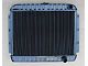 Full Size Chevy 4-Core Radiator, For Cars With Manual Transmission, 409ci, 1963