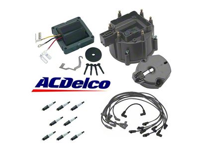 Full Size Chevy AC Delco HEI Distributor Tune Up Kit, 1974-1986