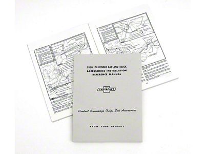 Full Size Chevy Accessory Installation Reference Manual, 1960