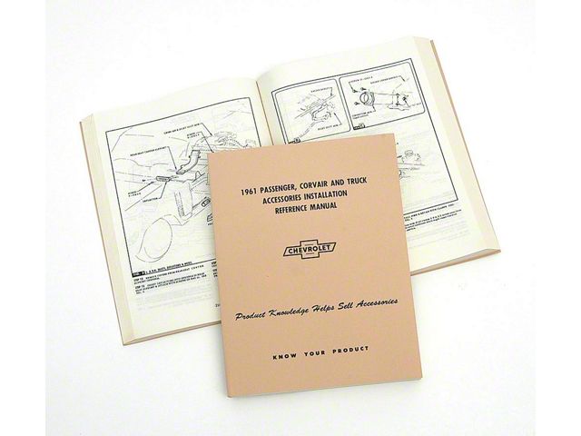 Full Size Chevy Accessory Installation Reference Manual, 1961