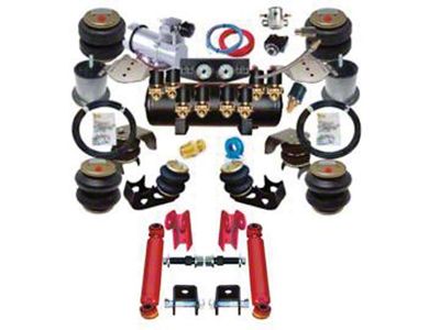 Full Size Chevy Air Ride Suspension Kit, Complete, 1958-1964