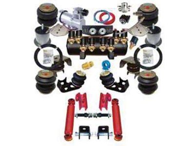 Full Size Chevy Air Ride Suspension Kit, Complete, 1965-1970