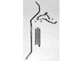 Full Size Chevy Aluminizied Single Exhaust System, Small Block, 1958