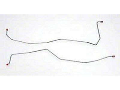 Powerglide Transmission Cooling Lines,Aluminum,62-64