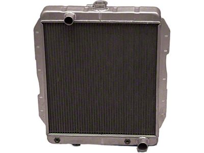 Full Size Chevy Aluminum Radiator, Griffin Pro Series, 1958