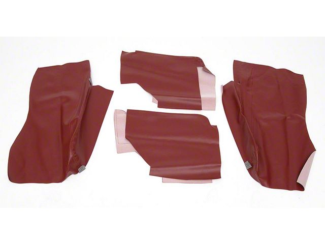 Full Size Chevy Armrest Covers, Rear, Convertible, 1965-1968 (Impala Convertible)
