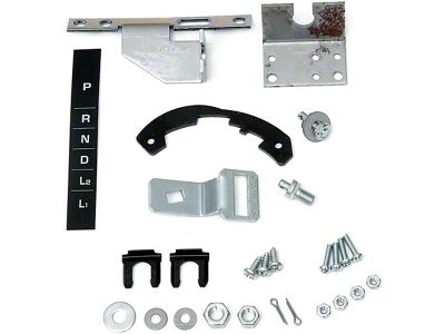Full Size Chevy Automatic Transmission Shifter Conversion Kit, Powerglide To TH350 & 400, 1964