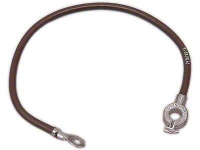 Full Size Chevy Battery Cable, Negative, 1962-1963 327ci High Performance, 1963 409ci