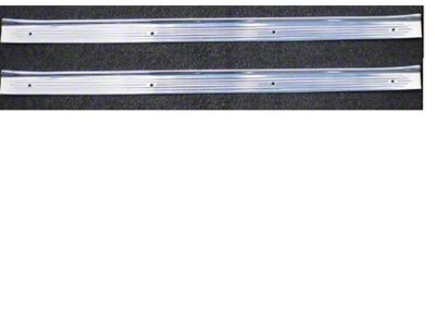 Sills,Door,Polished Billet,w/Lines,58-64