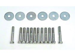 Full Size Chevy Body Mount Bolt & Washer Set, Hardtop & Sedan, 1965-1966
