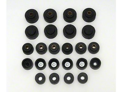 Full Size Chevy Body Mounting Set, Convertible, 1969-1970 (Impala Convertible)