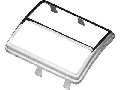 Full Size Chevy Brake Or Clutch Pedal Pad Trim, Manual Transmission, For Deluxe Interior, 1965-1970