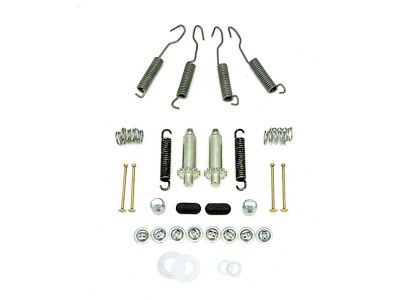 Full Size Chevy Brake Hardware Kit, Front, 1959-1962