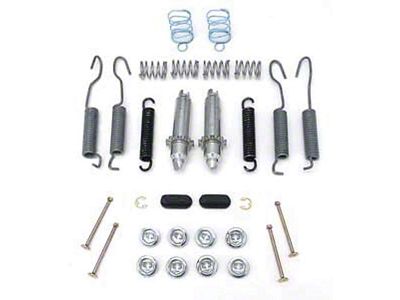 Full Size Chevy Brake Hardware Kit, Rear, 1959-1962