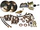 Full Size Chevy Brake Kit, Power Front Disc, Complete, 1969-1970
